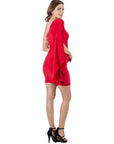 One Shoulder Drape Bodycon Dress
