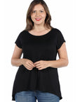 Plus Size Hi Lo T Shirt