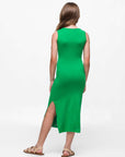 Girls Side Slit Maxi Dress Machine Washable