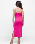 24seven Comfort Apparel Ruffle Spaghetti Strap Girls Maxi Dress
