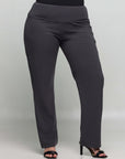 Plus Size Comfortable Stretch High Waist Dress Pants