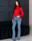Classic Womens Long Sleeve Turtleneck