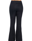 Bell Bottom Foldover Waist Comfortable Pants