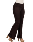 Bell Bottom Foldover Waist Comfortable Pants