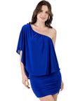 Convertible Womens Bodycon Mini Dress Ruffled Sleeve