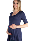 Women's Maternity 3/4-sleeve Tunic