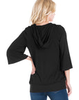 Oversized Maternity Fashion Hoodie Top