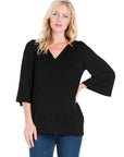 Oversized Maternity Fashion Hoodie Top