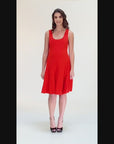 A Line Slim Fit and Flare Maternity Dress